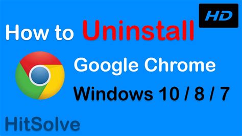 The <b>Chrome</b> browser on my <b>Windows</b> <b>10</b> PC keeps crashing on me. . How to uninstall chrome on windows 10